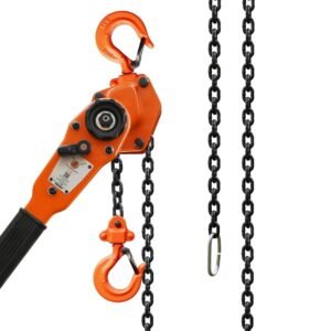 GORILA Manual Lever Hoist 360° | Manual Ratchet Chain Puller Hoist, Capacity 1100LBS 10FT (1/2 Ton 3 Meters) | Safety Factor 4:1