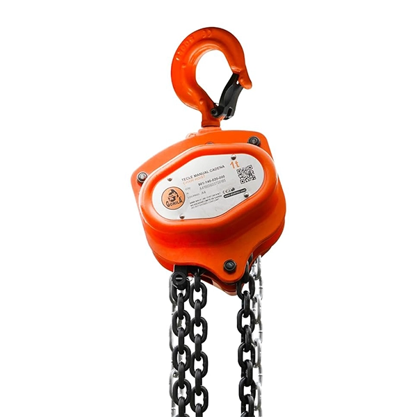 GORILA Hand Chain Hoist 2200lbs 10ft (1 ton 3 Meters) with 2 Heavy Duty Hooks and Forged Locks | Safety Factor 4:1