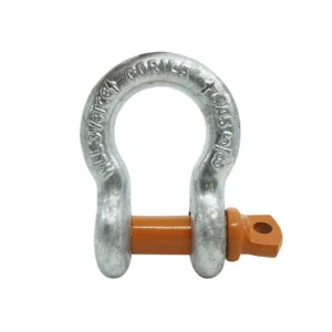 GORILA Screw Pin Anchor Shackle Carbon Steel Galvanized | Type G-209 | Safety Factor 6:1 | Since 1989 (5/8" - 3,25 Ton)