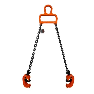 GORILA Chain Drum Lifting clamp 1t / 2200lbs | Fully Drop-Forged Industrial and Heavy Duty | Safety Factor 4:1 | Since 1989