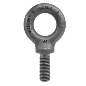 GORILA Lifting Mechanical Shoulder Eye Bolt | 1" - 8 x 2 1/2" | 9000 LBS (4,09 Ton) | Safety Factor 4:1 | Since 1989