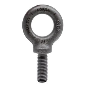 GORILA Lifting Mechanical Shoulder Eye Bolt | 3/4" - 10 x 2 | 5000 LBS (2,27 Ton) | Safety Factor 4:1 | Since 1989
