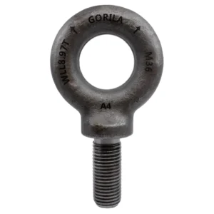 GORILA Lifting Mechanical Shoulder Eye Bolt | M36-4.00 | 19800 LBS (8,97 Ton) | Safety Factor 4:1 | Since 1989