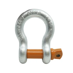 GORILA Screw Pin Anchor Shackle Carbon Steel Galvanized | Type G-209 | Safety Factor 6:1 | Since 1989 (1" - 8,5 Ton)